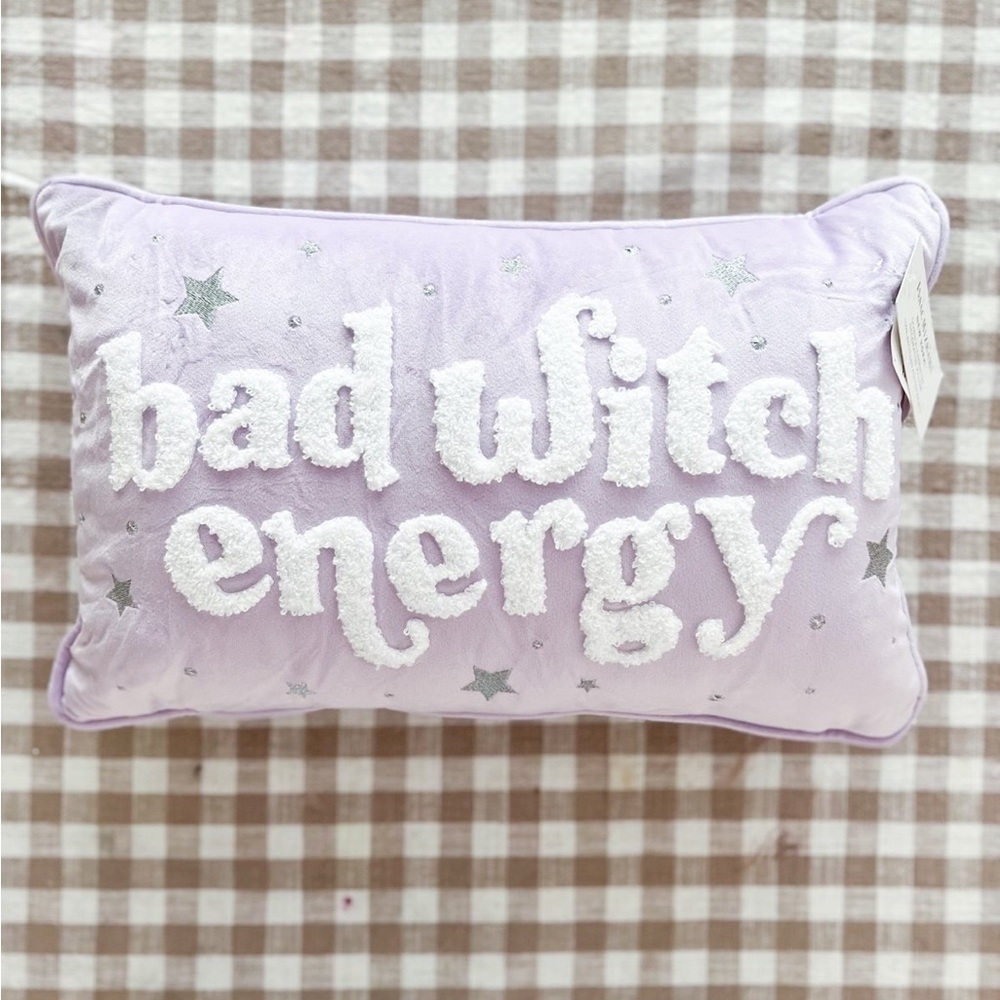 Isaac Mizrahi Bad Witch Energy Pillow